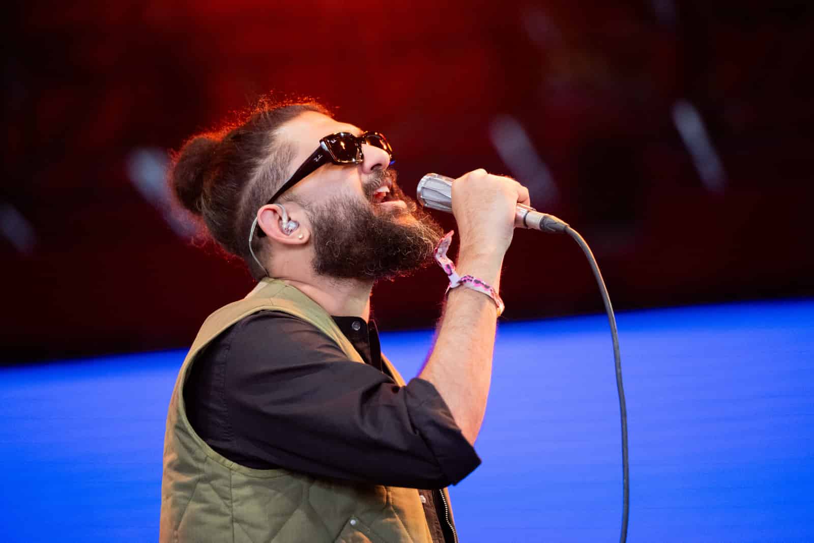 Sid Sriram performs onstage during Day 1 of Coachella on April 19, 2024 in Indio, California (Scott Dudelson/Getty Images for Coachella)
