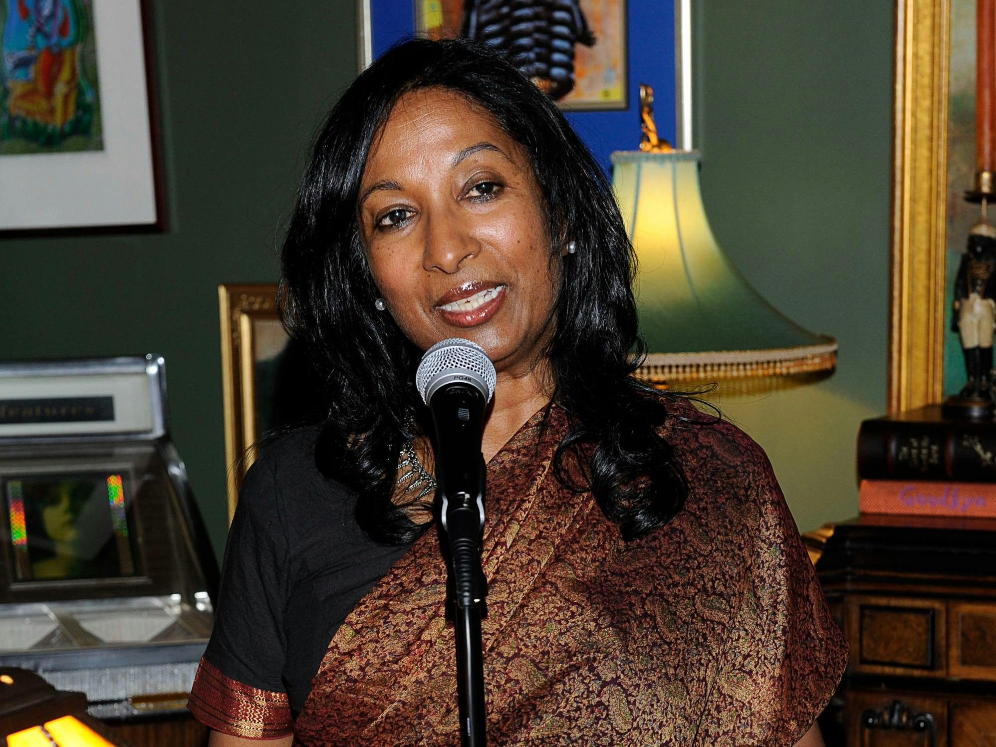 Meena Alexander attends a dinner at The Norman Mailer House on June 2, 2011 in New York City (Eugene Gologursky/Getty Images for The Norman Mailer Center)
